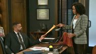 Beyond the Gates: Bill hears troubling news from Nami | Image Source: CBS
